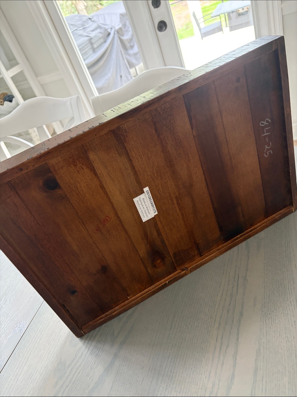Wood Table Tray - Picture 3 of 4